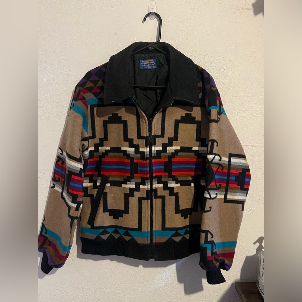 Vintage Pendleton Aztec Wool Jacket